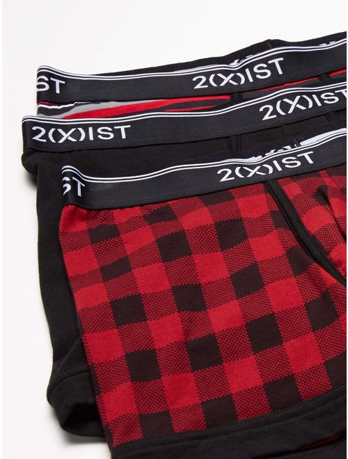 2(X)IST Men's Cotton Stretch Boxer Brief Multipack