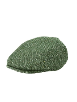 Hanna Hats Men's Donegal Tweed Vintage Cap