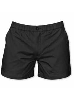  Visit the Meripex Apparel Store Solid Above Knee Ziper Fly Short