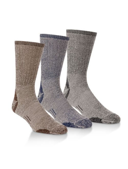 Omni-Wool 3 Pairs Merino Wool Light Hiker Socks