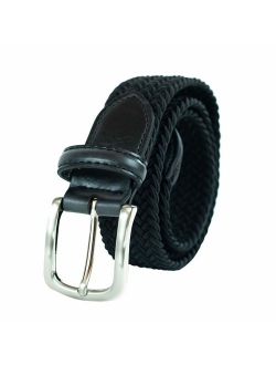 Big Boys Adjustable Braided Elastic-Web Stretch Belt