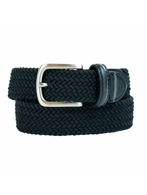 Dockers Big Boys Adjustable Braided Elastic-Web Stretch Belt