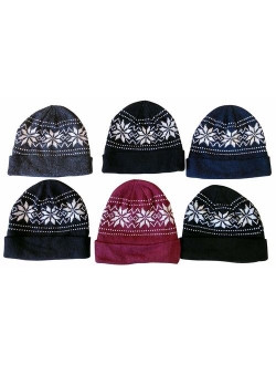 Yacht & Smith Winter Beanies, Wholesale Bulk Cold Weather Thermal Warm Stretch Skull Cap, Mens Womens Unisex Hat