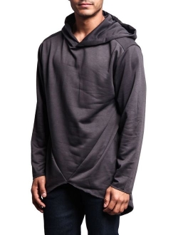 Victorious Men's Long Length Cloak Cardigan Hoodie