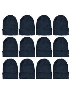 Yacht & Smith Winter Beanies & Gloves For Men & Women, Warm Thermal Cold Resistant Bulk Packs