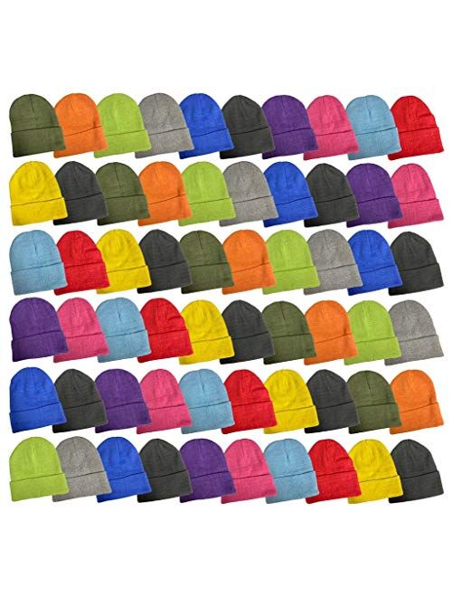 Yacht & Smith Winter Beanies & Gloves For Men & Women, Warm Thermal Cold Resistant Bulk Packs