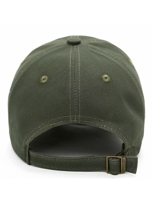 LOKIDVE USA American Flag Baseball Cap Embroidered Polo Style Military Army Hat