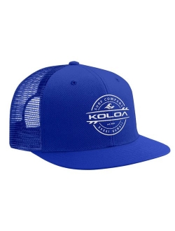 Joe's USA Koloa Surf - Thruster Surfboard Logo Mesh Back Trucker Hats in 15 Colors.