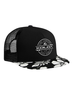 Joe's USA Koloa Surf - Thruster Surfboard Logo Mesh Back Trucker Hats in 15 Colors.