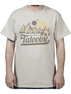 Men's Classic Welcome to Tatooine Skywalker Mos Eisley T-Shirt