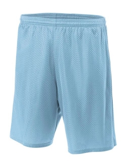 A4 7" Lined Tricot Mesh Short