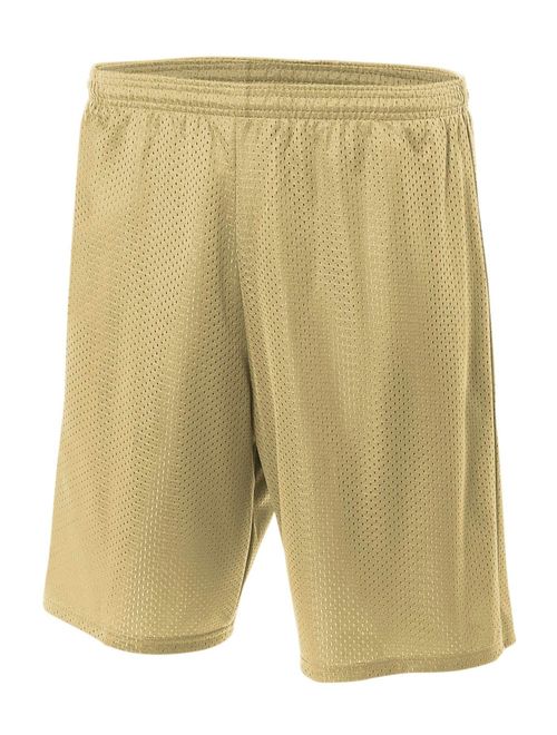 A4 7" Lined Tricot Mesh Short