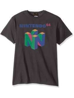 Nintendo Men's N64 Logo Short Sleeve T-Shirt