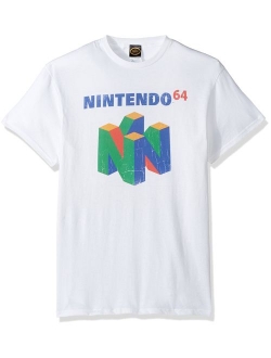 Nintendo Men's N64 Logo Short Sleeve T-Shirt