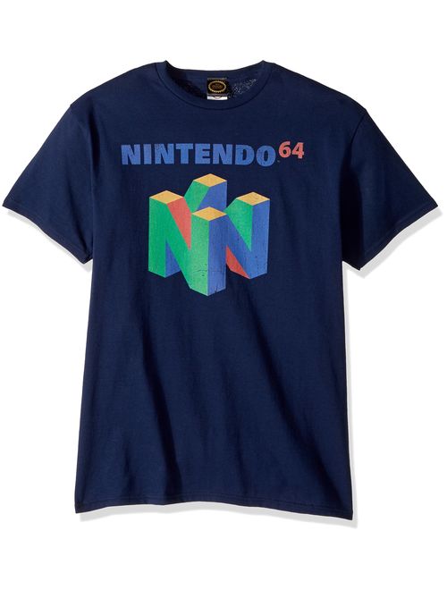 Nintendo Men's N64 Logo Short Sleeve T-Shirt