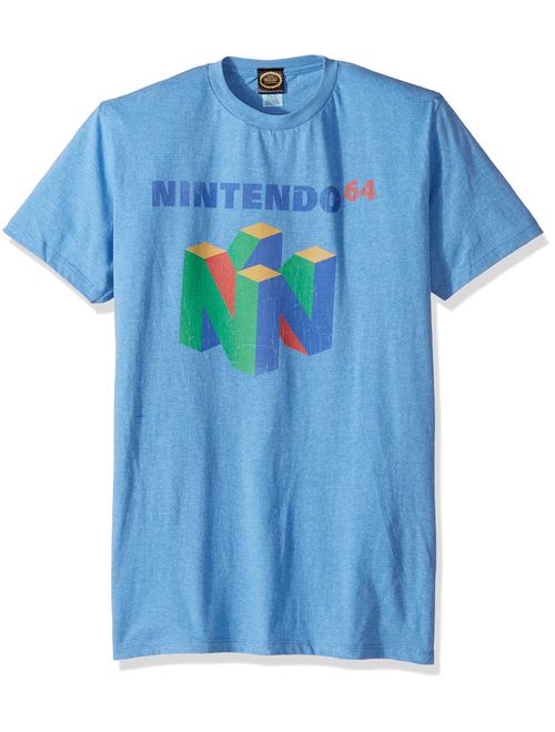 Nintendo Men's N64 Logo Short Sleeve T-Shirt