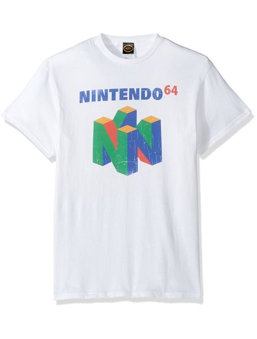 Nintendo Men's N64 Logo Short Sleeve T-Shirt