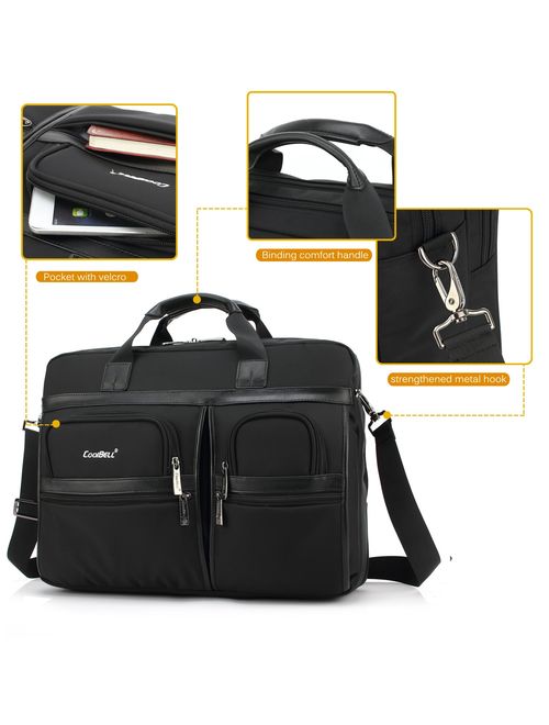 CoolBELL 17.3 Inch Laptop Bag Briefcase