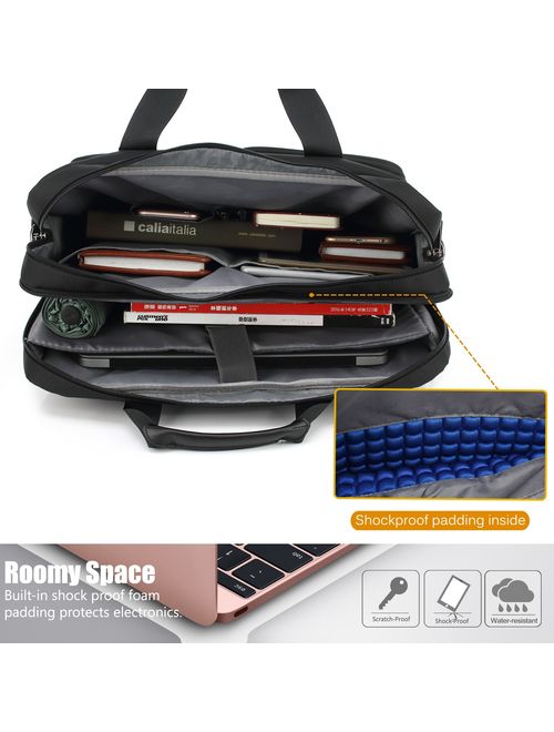 CoolBELL 17.3 Inch Laptop Bag Briefcase