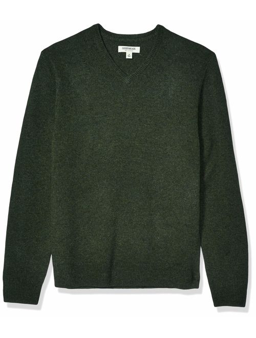 Amazon Brand - Goodthreads Men's Lambswool V-Neck Sweater