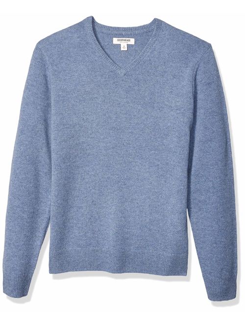 Amazon Brand - Goodthreads Men's Lambswool V-Neck Sweater