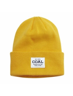 Coal Men's The Uniform Fine Knit Workwear Cuffed Beanie Hat