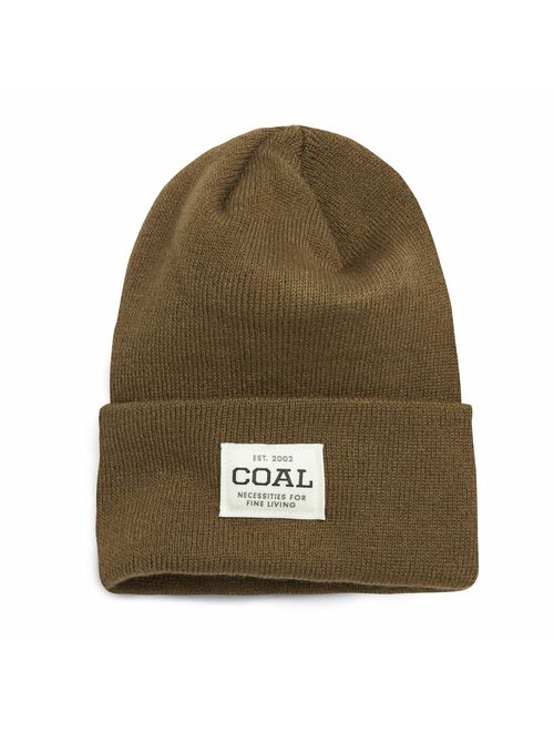 Coal Men's The Uniform Fine Knit Workwear Cuffed Beanie Hat