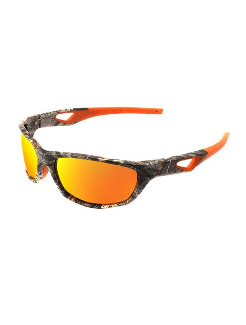 Polarized Sport Sunglasses Driving Sun Glasses for Men Shades Eyewear UV Protection