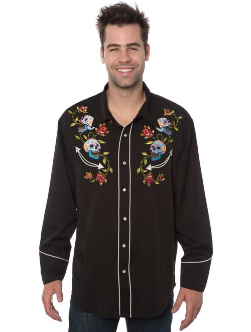 Benny's Day of The Dead Western Shirt