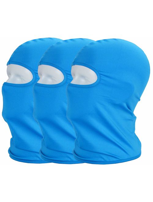 MAYOUTH Balaclava face mask ski mask Sun/uv Neck face Cover Cloth Bike Outdoor Sports 3pac