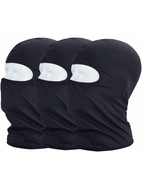 MAYOUTH Balaclava face mask ski mask Sun/uv Neck face Cover Cloth Bike Outdoor Sports 3pac