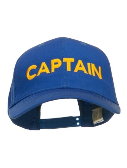 e4Hats.com Captain Embroidered Cap