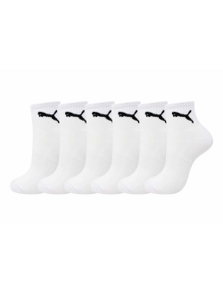 Men's 6-Pack Quarter Cut Socks