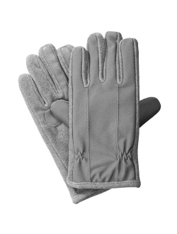 Men's Tech Stretch Touchscreen Texting Cold Weather Gloves with Warm Dual Lining