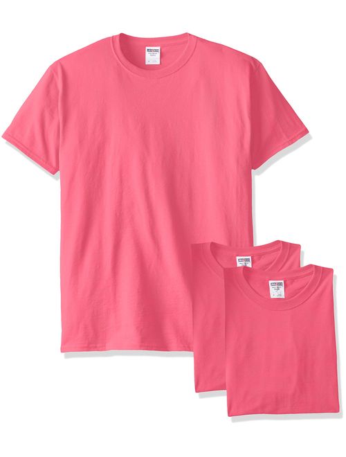 Jerzees Men's Adult Crew Neck  Short-Sleeve T-Shirt 3 Pack