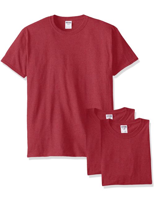 Jerzees Men's Adult Crew Neck  Short-Sleeve T-Shirt 3 Pack