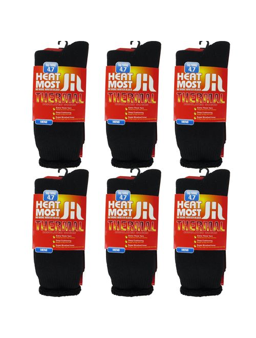 DEBRA WEITZNER Mens Thermal Socks - Insulated Heated Socks - Boot Socks For Extreme Temperatures