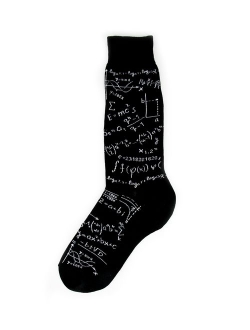 Foot Traffic, Men's Education-Themed Socks, Fits Men's Shoe Sizes 7-12