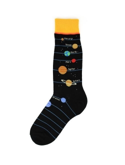 Foot Traffic, Men's Education-Themed Socks, Fits Men's Shoe Sizes 7-12