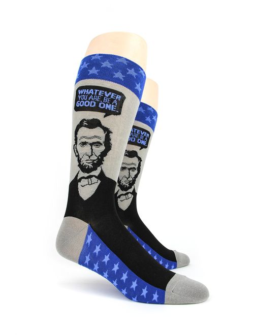 Foot Traffic, Men's Education-Themed Socks, Fits Men's Shoe Sizes 7-12