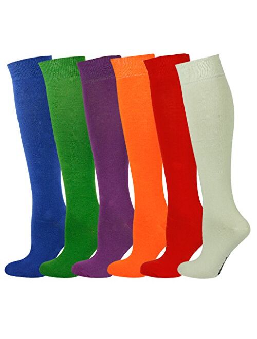 Mysocks Unisex Knee High Long Socks Plain