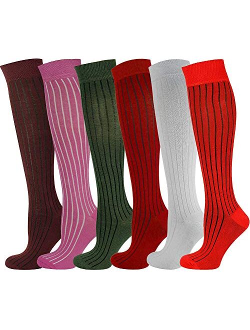 Mysocks Unisex Knee High Long Socks Plain