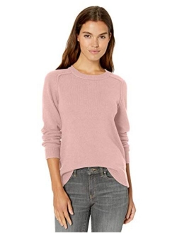 Amazon Brand - Daily Ritual Women's Wool Blend Crewneck Pullover Sweater