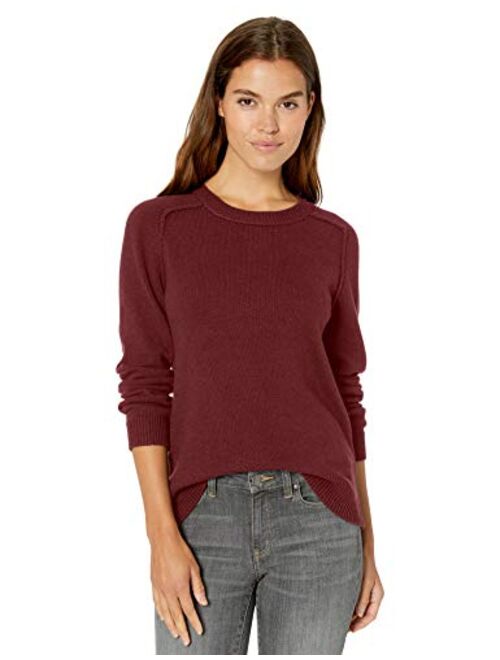 Amazon Brand - Daily Ritual Women's Wool Blend Crewneck Pullover Sweater