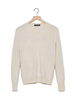 State Cashmere Essential V-Neck Sweater 100% Pure Cashmere Long Sleeve Pullover for Women