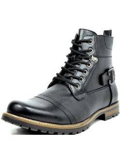 Men's Military Motorcycle Combat Boots