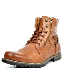 Men's Military Motorcycle Combat Boots