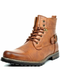 Men's Military Motorcycle Combat Boots