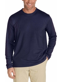 UPF 50  Men's Morada Everyday Long Sleeve T-Shirt - Sun Protective