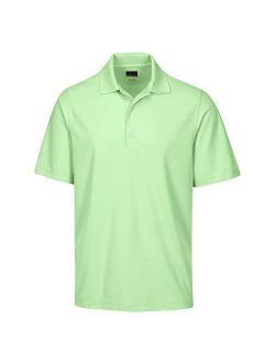 Greg Norman Men's Protek micro pique solid polo